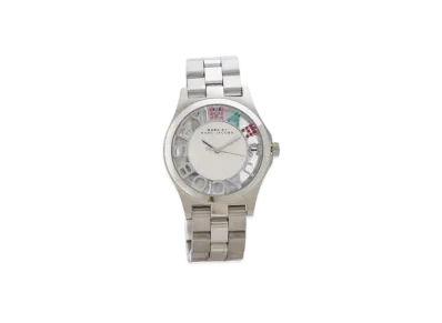 Marc Jacobs Henry Skeleton Watch "Silver"