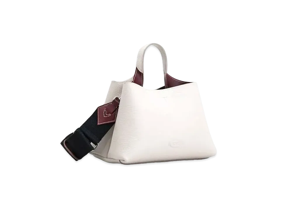 TOD'S Leather Bag Micro "White"