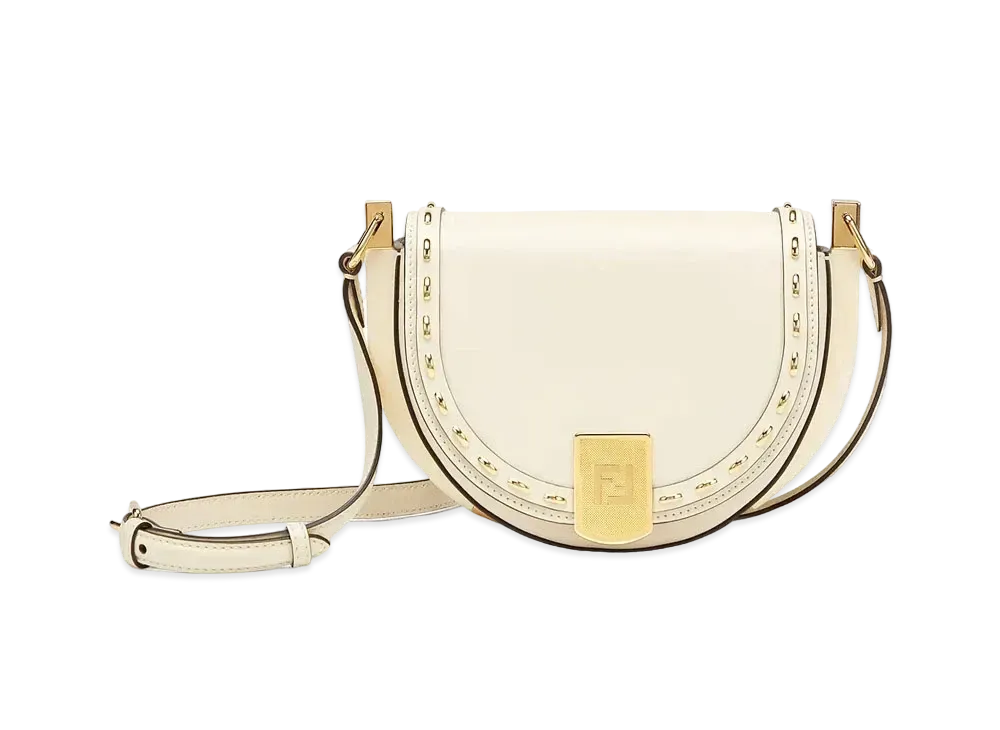 FENDI Moonlight Leather Bag "White"