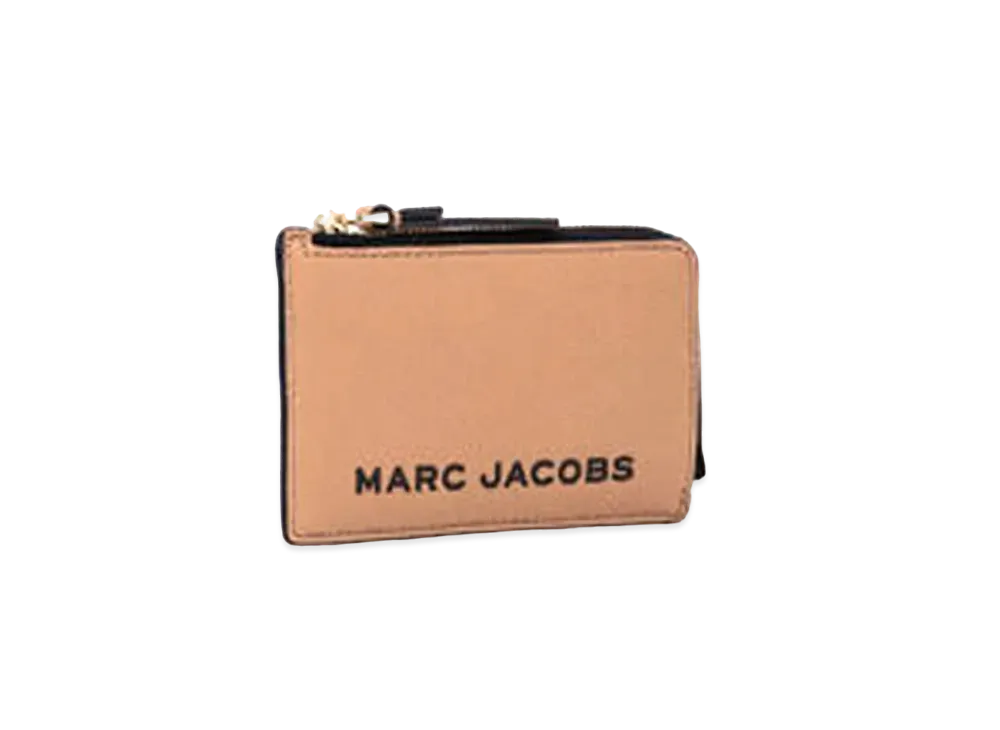 Marc Jacobs The Bold Small Top Zip Wallet "Medium Tan"