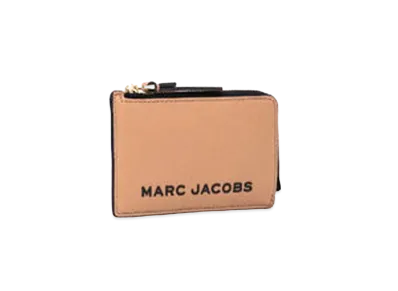 Marc Jacobs The Bold Small Top Zip Wallet "Medium Tan"