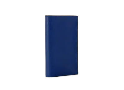Valextra Wallet 14 Card With Coin Purse "Royal Blue"