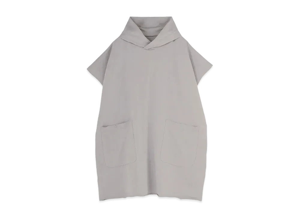 Yohji Yamamoto Y's FLEECY LINING POCKET HOODIE PULLOVER "Gray"