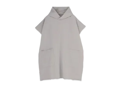 Yohji Yamamoto Y's FLEECY LINING POCKET HOODIE PULLOVER "Gray"