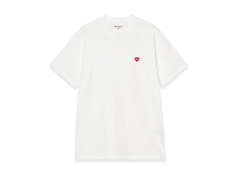 Carhartt WIP S/S Small Heart T-Shirt "White/Red"