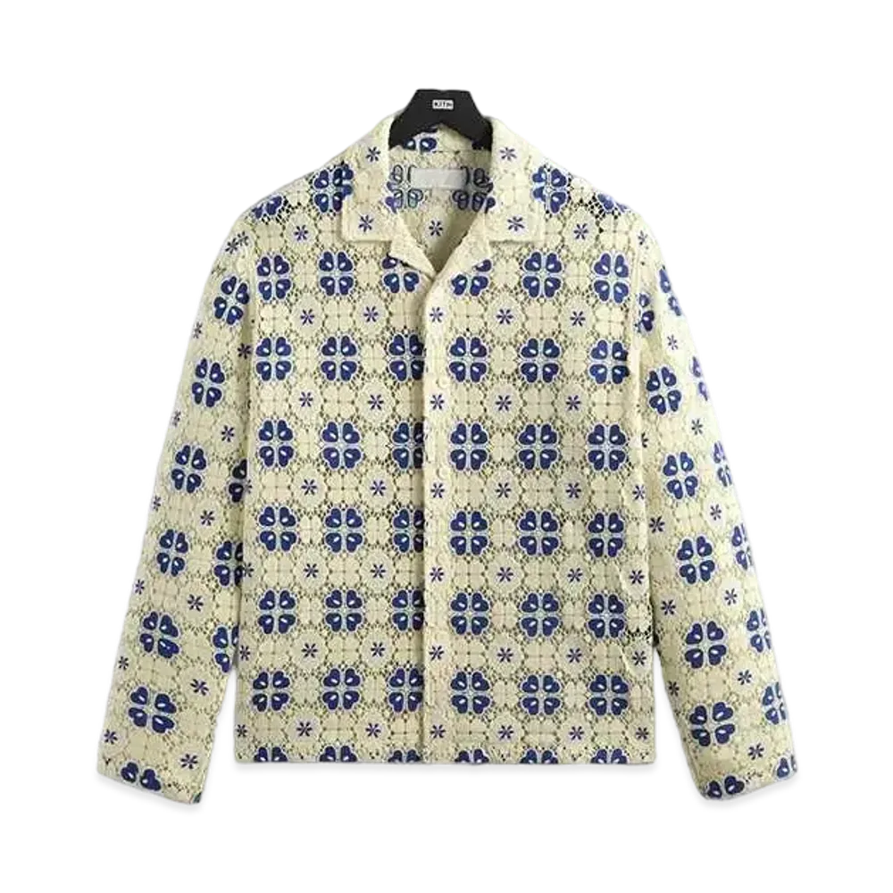 Kith Adonis Camp Collar Shirt "Current"
