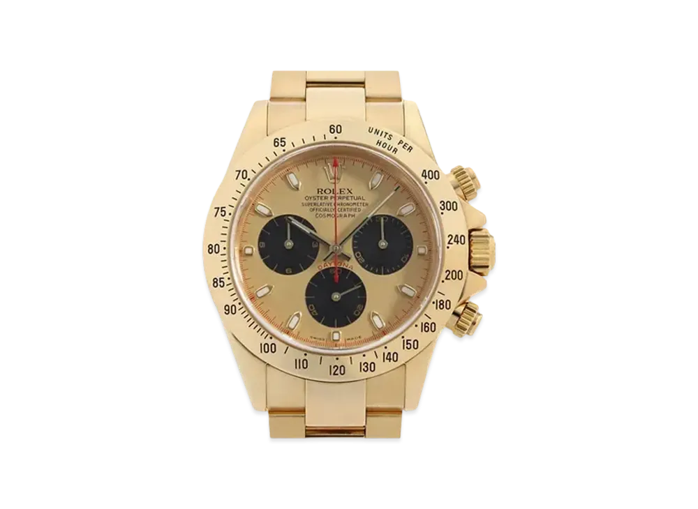 ROLEX Cosmograph Daytona "Champagne/Black/Yellow Gold"