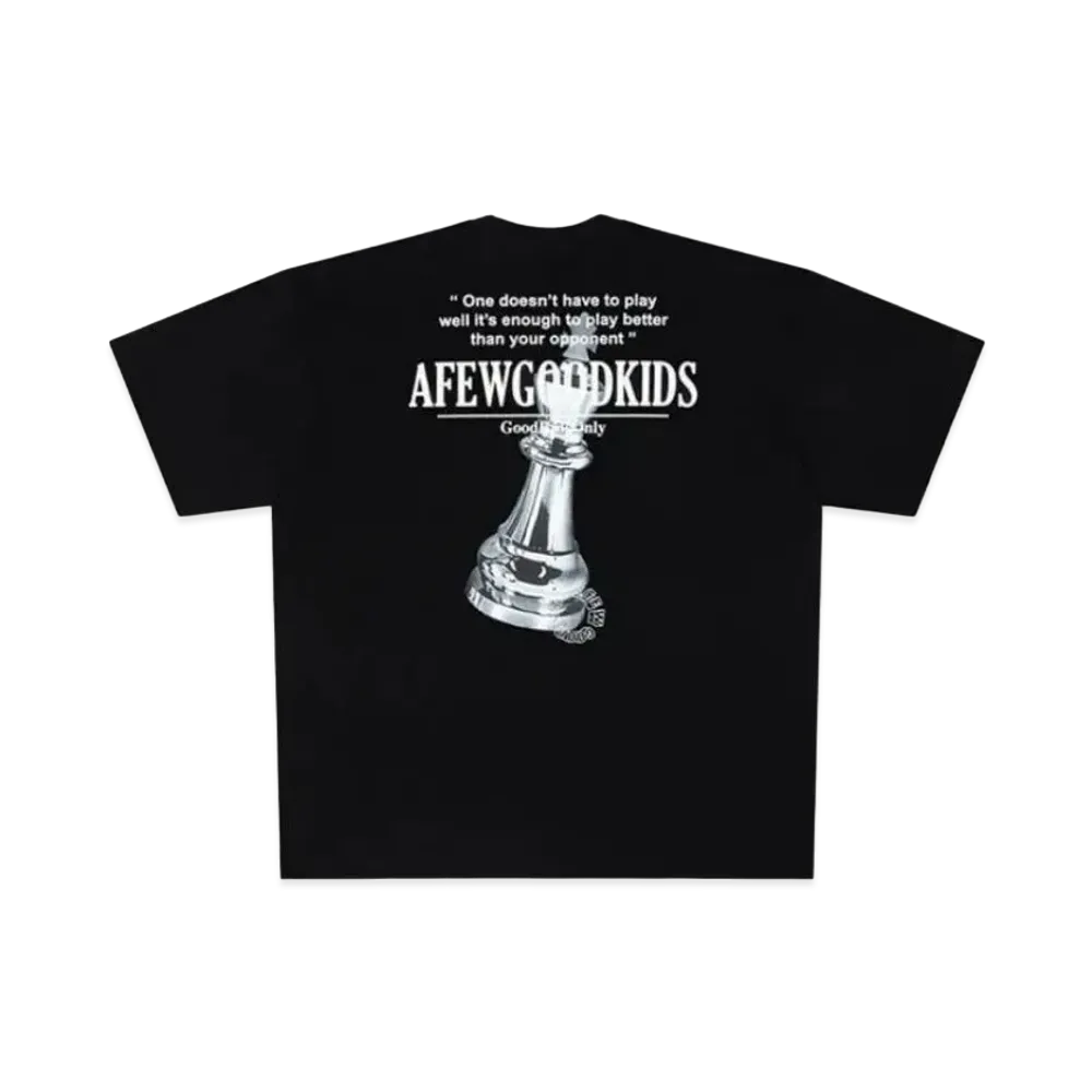 A FEW GOOD KIDS Chess Tee "Black"