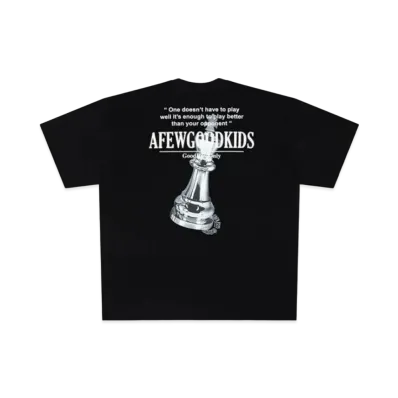 A FEW GOOD KIDS Chess Tee "Black"