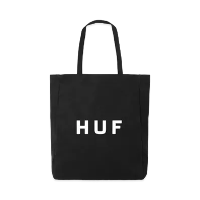 HUF OG Logo Tote Bag M "Black"