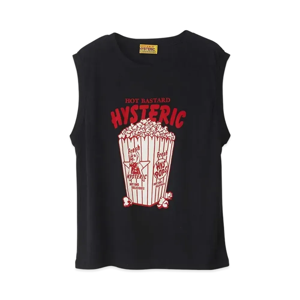 HYSTERIC GLAMOUR Hys Pops Sleeveless "Black"