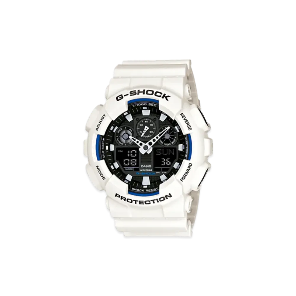 Casio G-Shock GA-100B-7AJF "White"