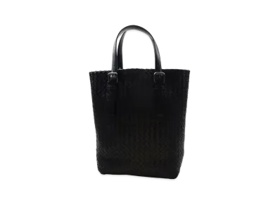Bottega Veneta Lambskin Hand Bag "Black"