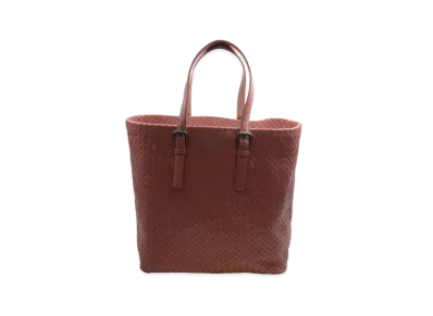 Bottega Veneta Lambskin Hand Bag "Pink"
