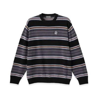 HYSTERIC GLAMOUR Guitar Girl Patch Sweater "Black"