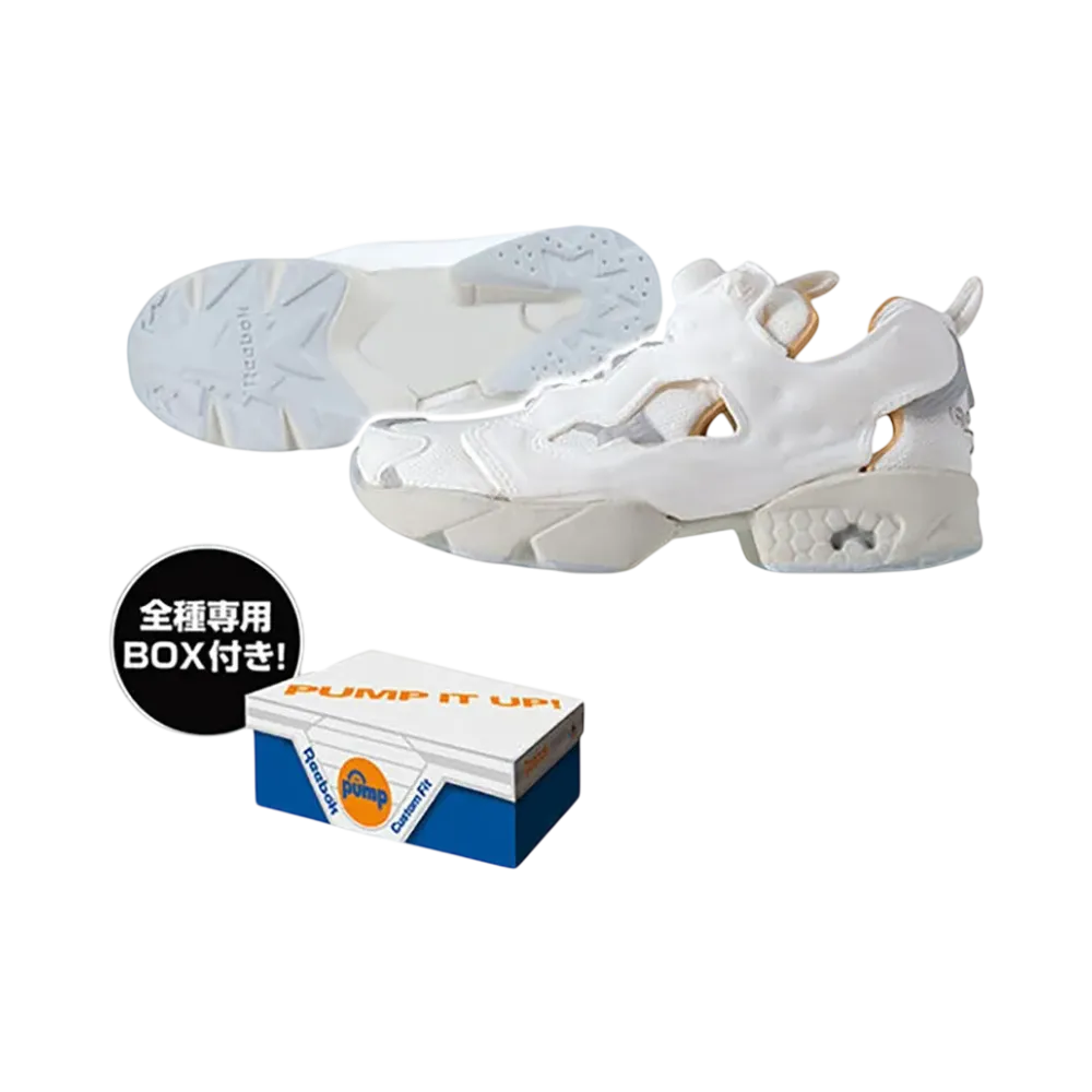 BANDAI Reebok Instapump Fury Mini Figure Collection 94 White