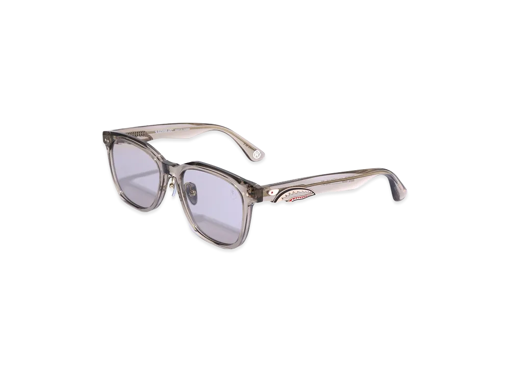 A BATHING APE Shark Sunglasses #1 "Gray"
