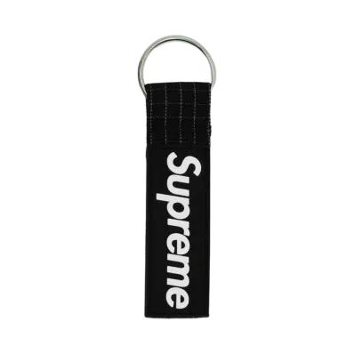 Supreme Ripstop Keychain "Black"
