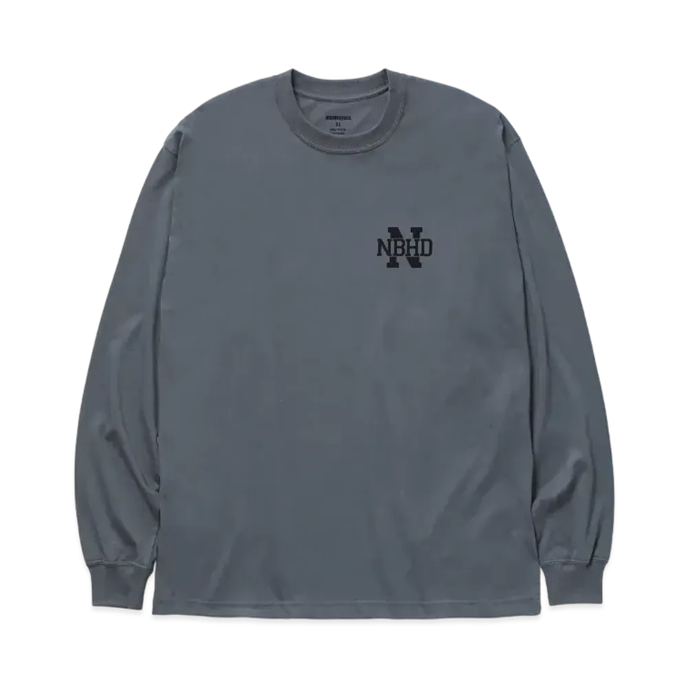 NEIGHBORHOOD NH . Tee LS-12 "Gray"