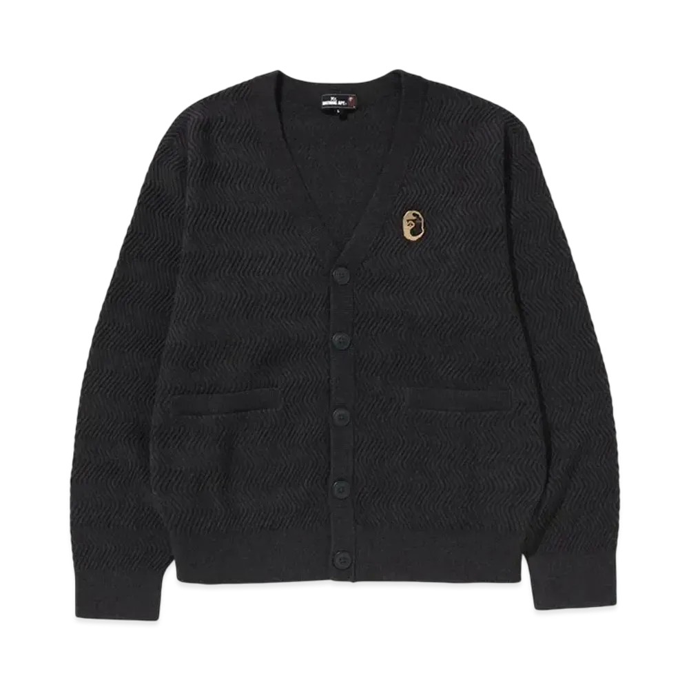 A BATHING APE Cardigan #1 "Gray"