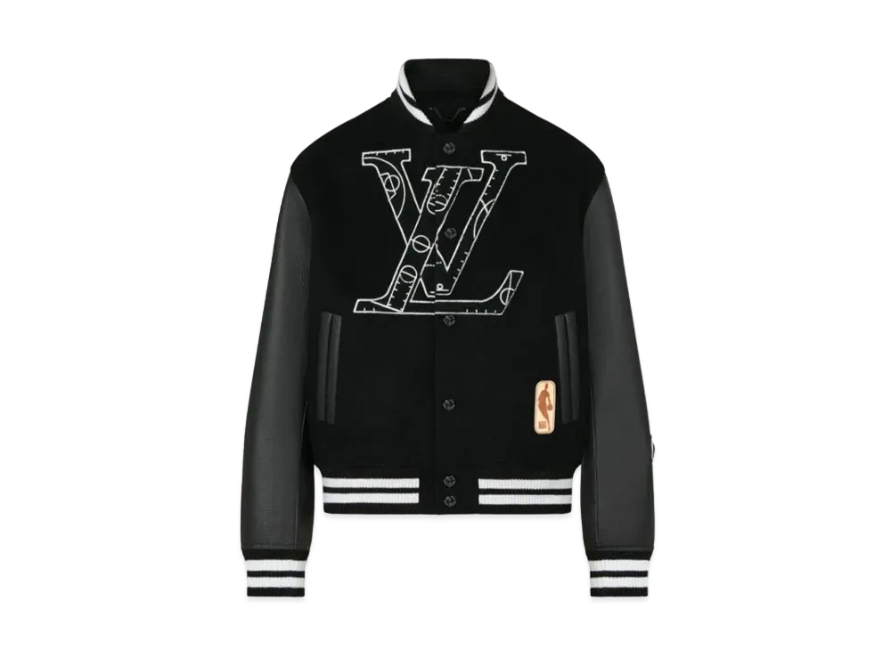 Louis Vuitton LVxNBA Leather Basketball Jacket