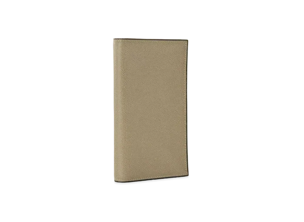 Valextra Wallet 14 Card With Coin Purse "Oyster Gray"
