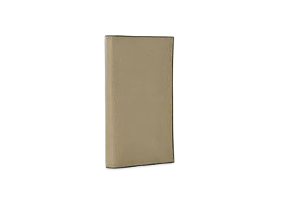 Valextra Wallet 14 Card With Coin Purse "Oyster Gray"