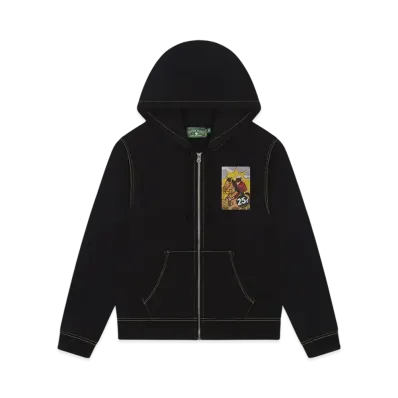DENIM TEARS Coin-Operated Horse Zip Hoodie "Black"