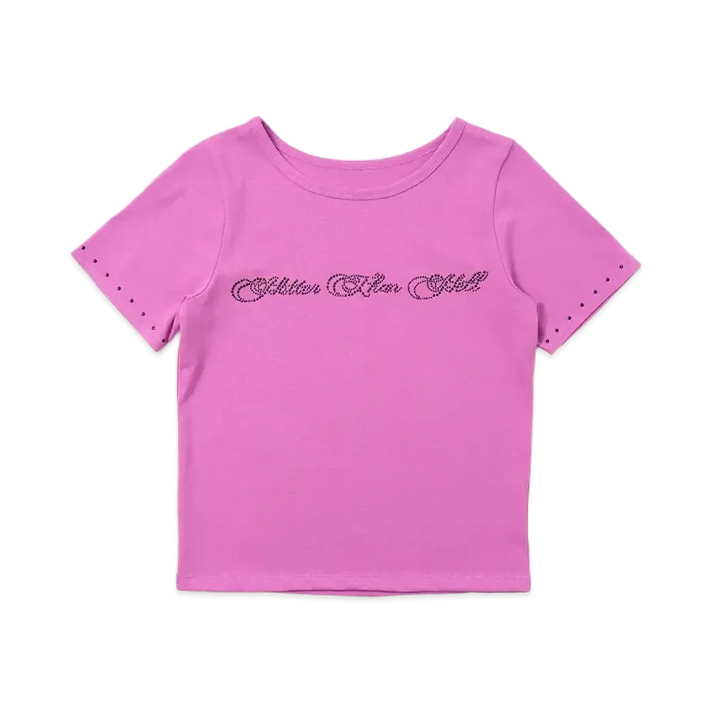 HTH Stone Logo Tee "PURPLE"