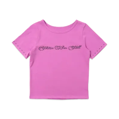 HTH Stone Logo Tee "PURPLE"