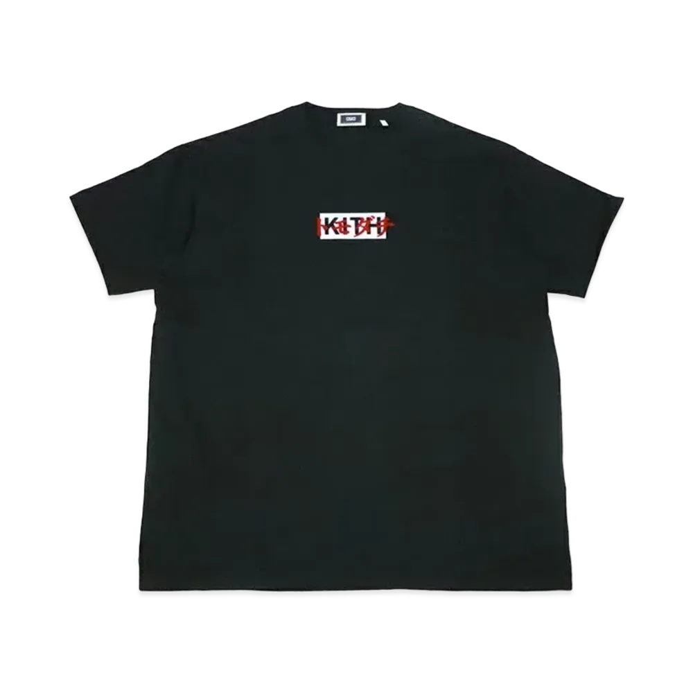 KITH TOKYO BOX LOGO TEE "Black"