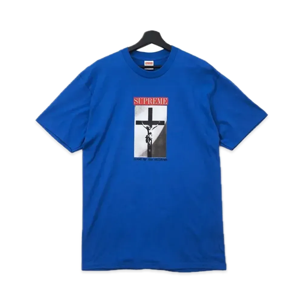 シュプリーム ラブ バイ ザー チルドレン Tシャツ "ブルー"