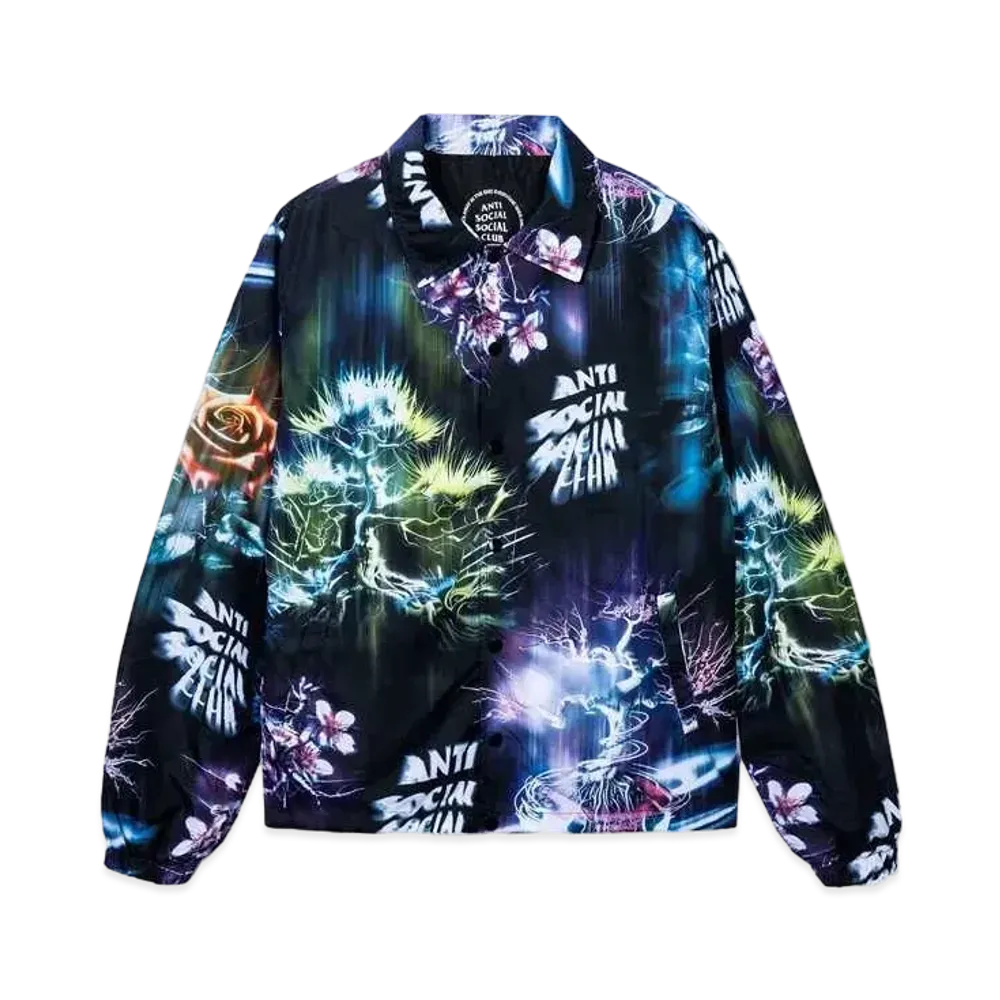ANTI SOCIAL SOCIAL CLUB SUMMER 24 MAJOR DROP My Bitterness Coach Jacket "Black"