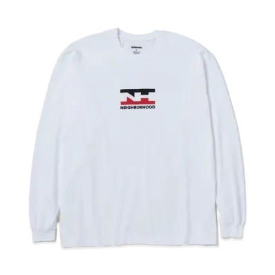 NEIGHBORHOOD NH Tee LS-5 "White"