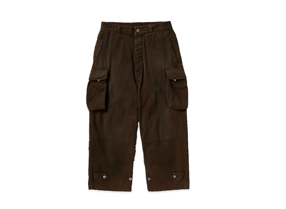 A.PRESSE Vintage FA HBT M-47 Pants "Brown"