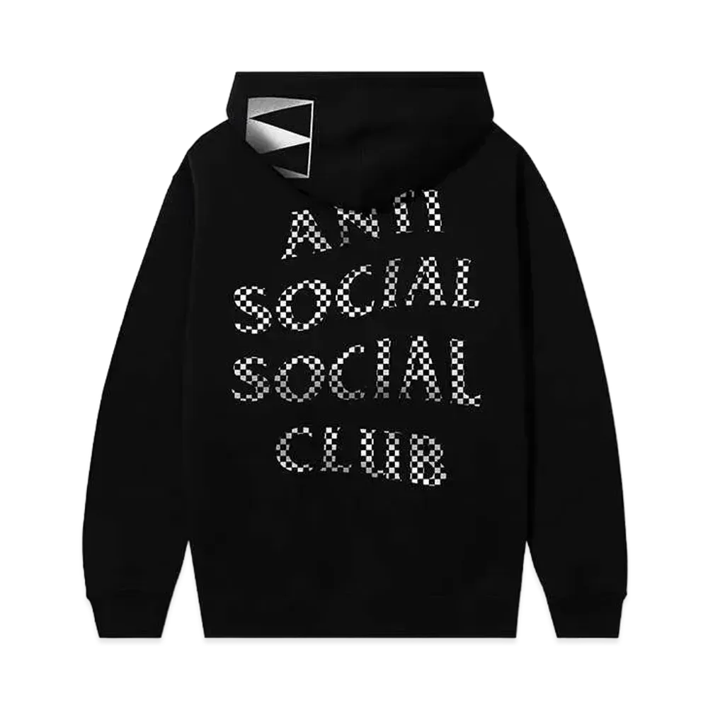 ANTI SOCIAL SOCIAL CLUB x Fragment x Weekend Logo Hoodie "Black"