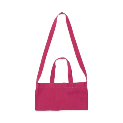 Graphpaper minus Wine Dregs Dyed Linen Wine Bag "Wine Red"