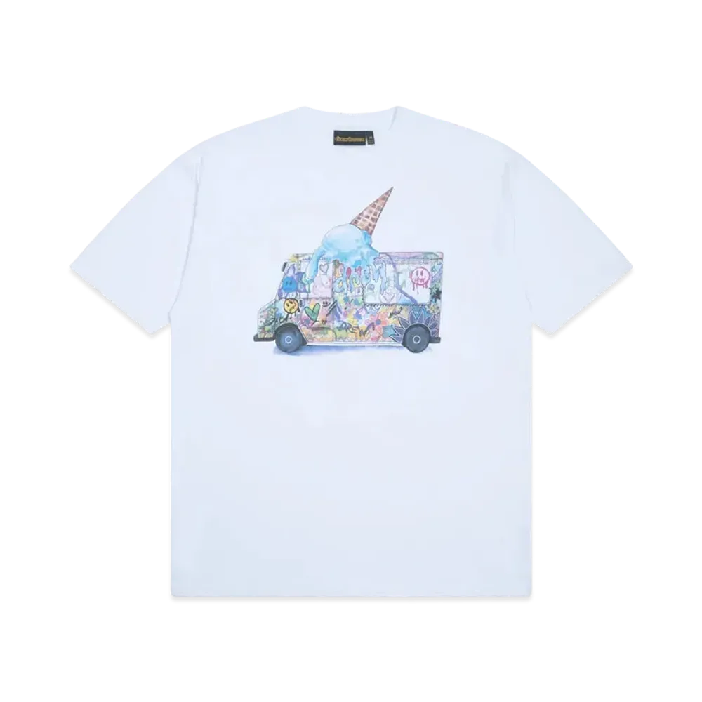 drew house ice cream truck ss tee "White"