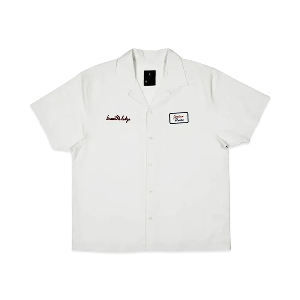 Air Jordan x Union Mechanic Shirt "White"