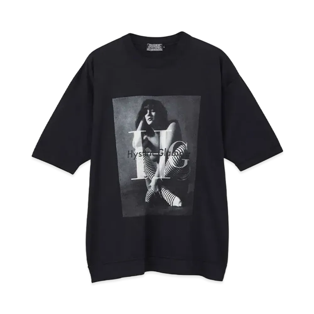 HYSTERIC GLAMOUR HG Woman Tee "Black"