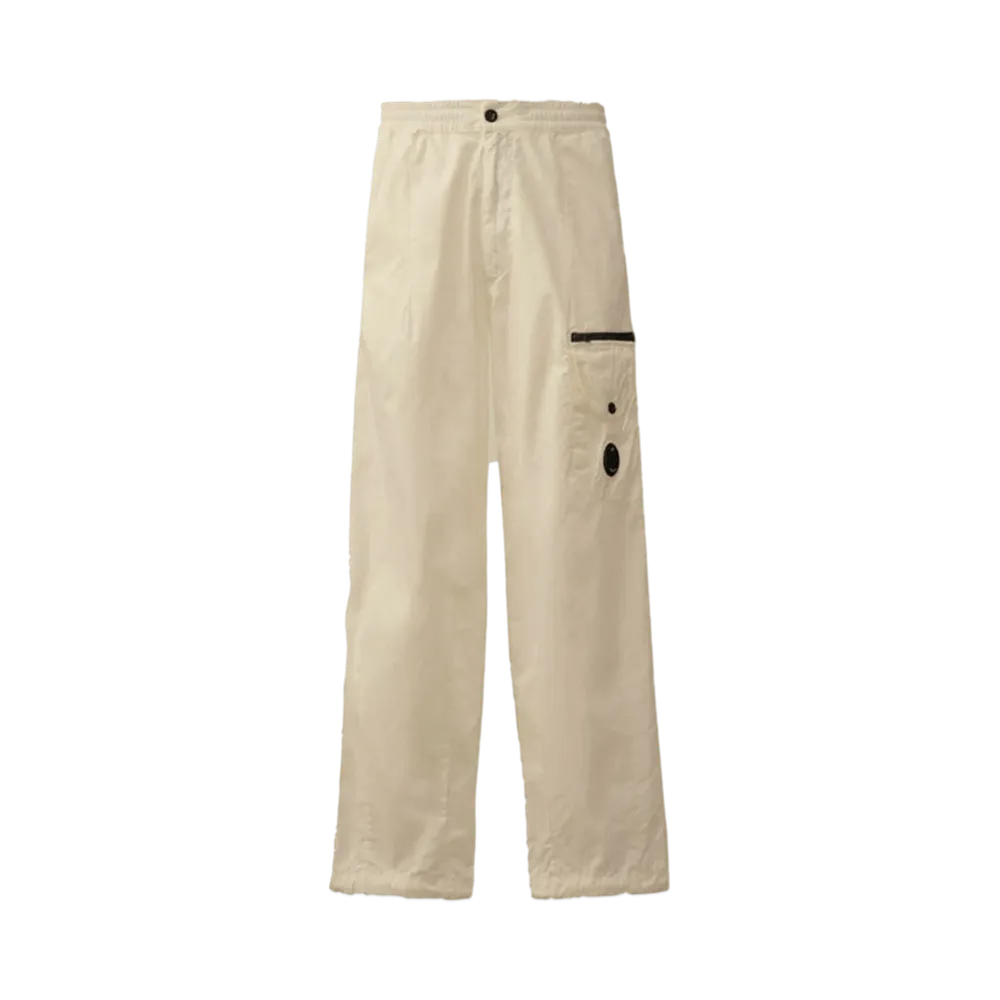 C.P. Company Microreps Boxy Cargo Lens Pants "Gauze White"