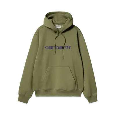 Carhartt WIP Hooded Carhartt Sweat "Capulet/Aura"