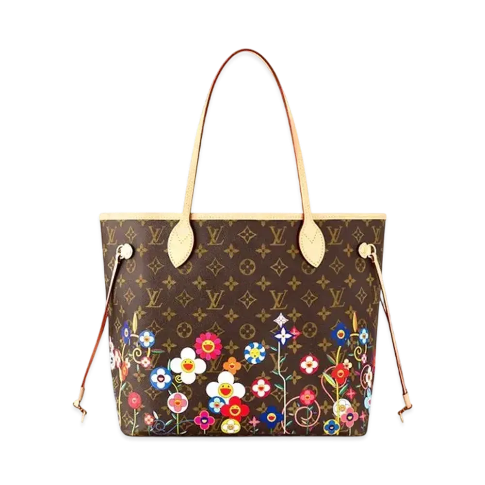 Louis Vuitton x Takashi Murakami Neverfull MM Monogram