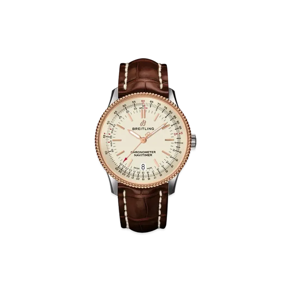 BREITLING NAVITIMER AUTOMATIC 38 "Silver"