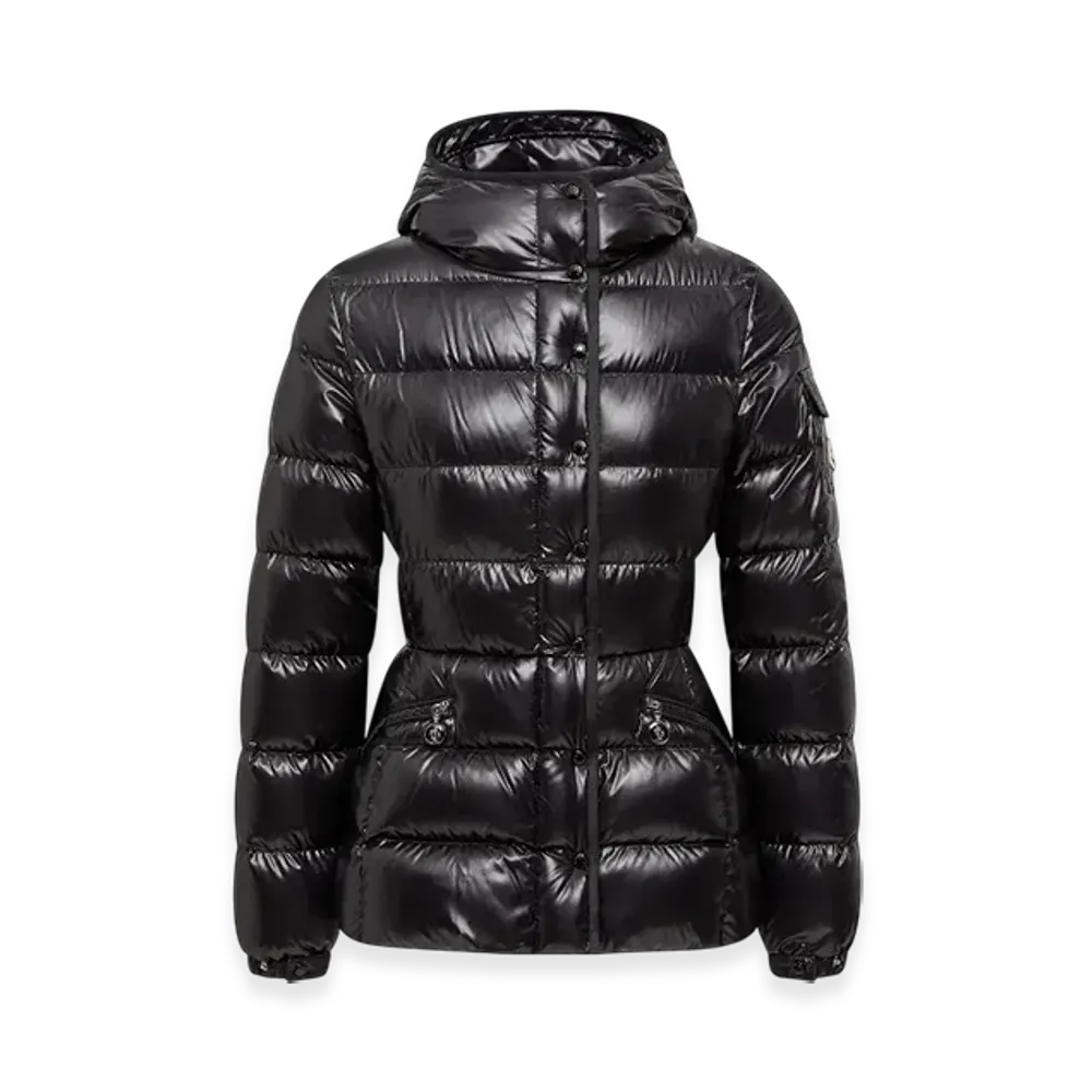 MONCLER Barante Hooded Short Down Jacket "Black"