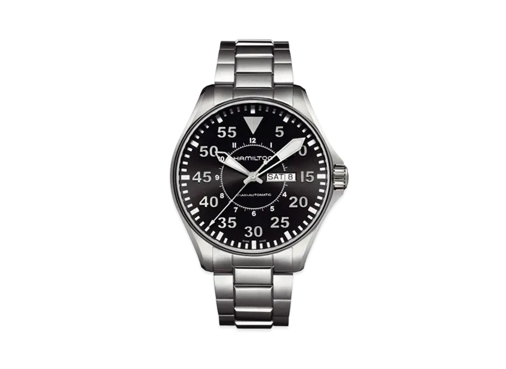 Hamilton Khaki Aviation Pilot Day Date Quartz