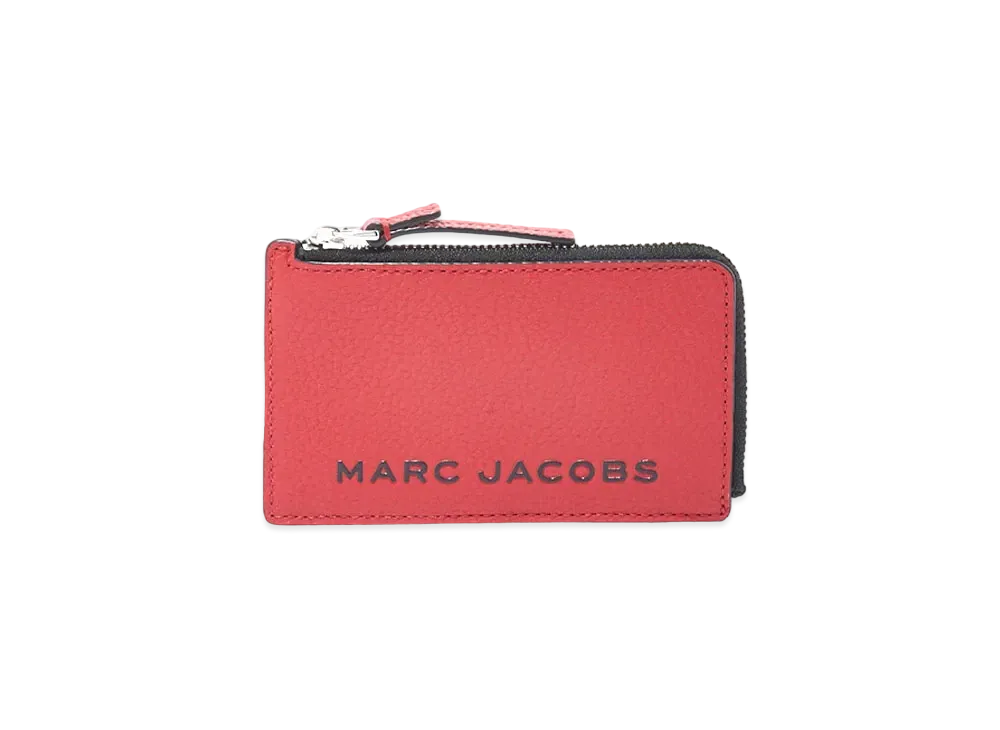 Marc Jacobs The Bold Small Top Zip Wallet "True Red"
