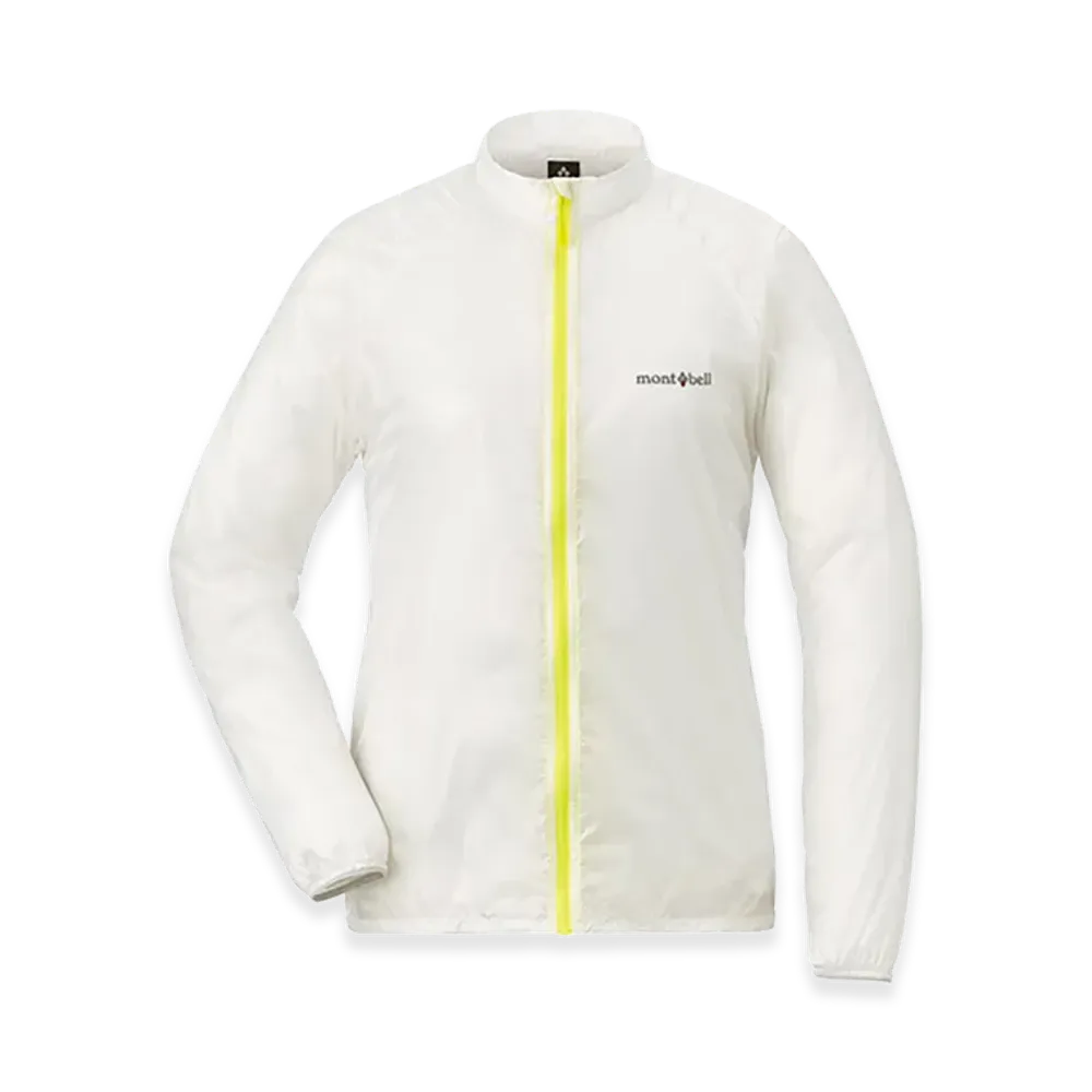 mont-bell Women's US EX Light Wind Jacket "White"