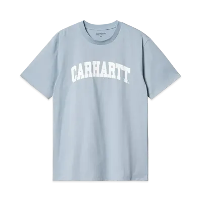 Carhartt WIP S/S University T-Shirt "Dusty Ice/White"