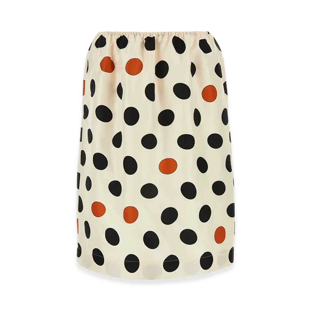 Bottega Veneta Women's Printed Silk Skirt "Multicolor"